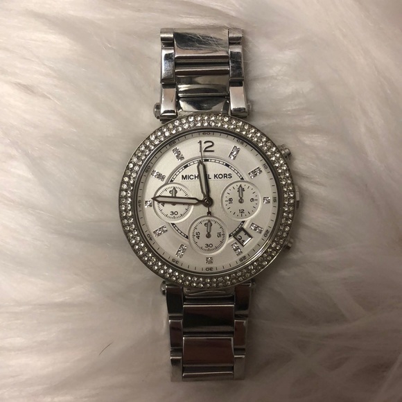 Michael Kors Accessories - Michae Kors silver watch